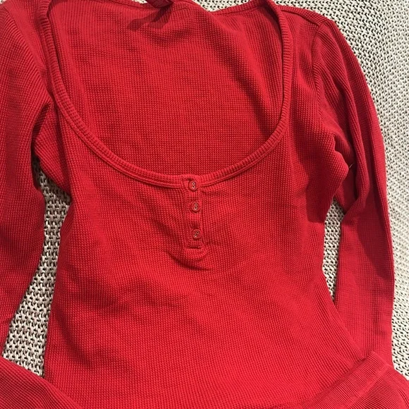 Skims thermal Knit Henley short pajamas - Picture 4 of 7